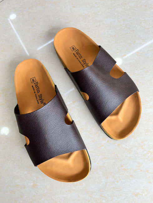 Summer Casual Light Weight  Cork Slider Sandle